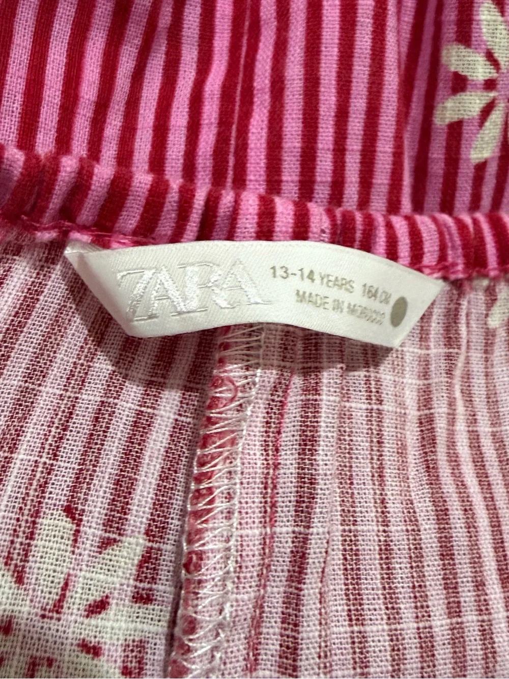 Zara Kids Waved Stripe Playsuit